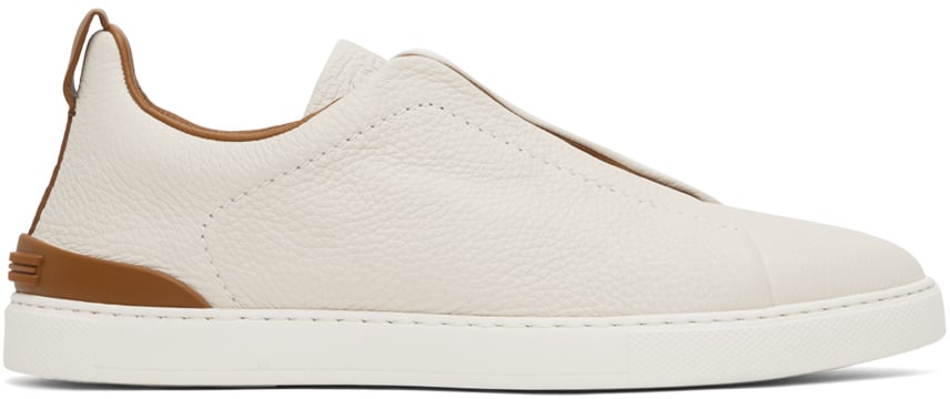 

Кроссовки Off-White с тройной строчкой ZEGNA