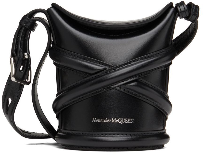 

Черная мини-сумка The Curve Alexander McQueen