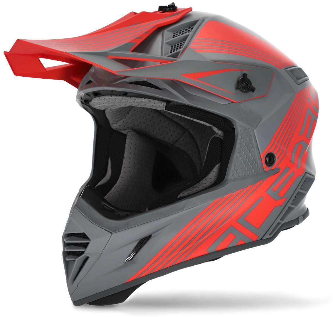 

Шлем Acerbis X-Track для мотокросса, красный/серый