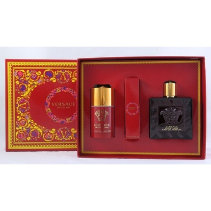 

Versace Eros Flame Men Set 100 мл, парфюмированная вода и дезодорант-стик