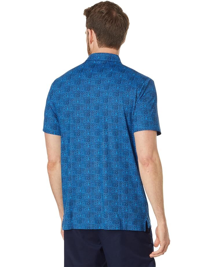 Поло Original Penguin Golf Chi-Chi Tribal Print Polo, цвет Black Iris