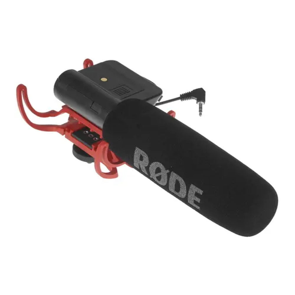 Микрофон Rode VideoMic Rycote, черный микрофон rode svmpr stereo videomic pro with rycote mount