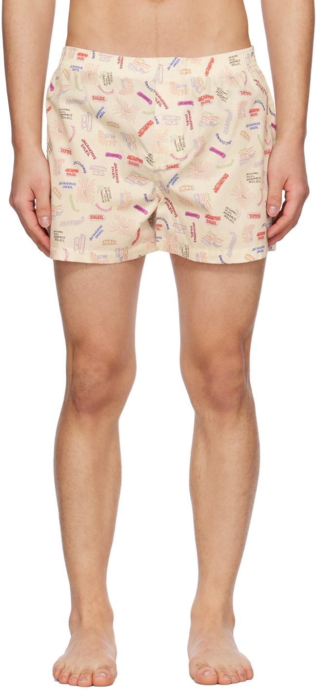 

Шорты для плавания Off-White Le Raphia 'Le Caleçon' Jacquemus