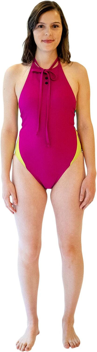 

Мио цельный MIGA Swimwear, пурпурный