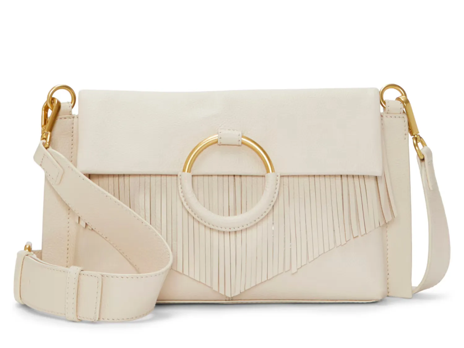 

Кожаная сумка через плечо Livee Vince Camuto, цвет warmvanilla