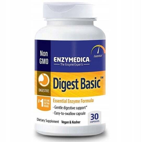 Enzymedica Digest Basic 30 капсул enzymedica telomere plus 30 капсул