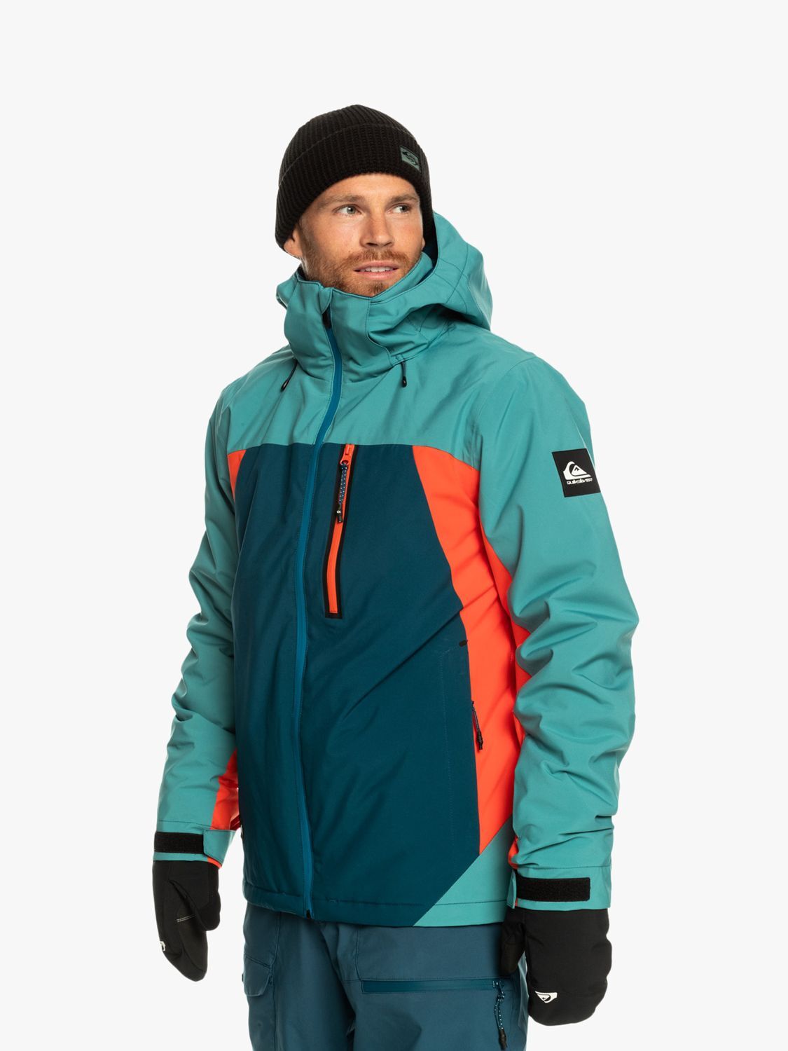 

Лыжная/снежная куртка Mission Техническая Quiksilver, майолика синяя/мульти