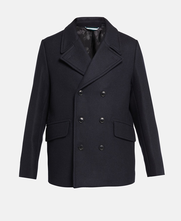 

Шерстяная куртка Ted Baker, темно-синий