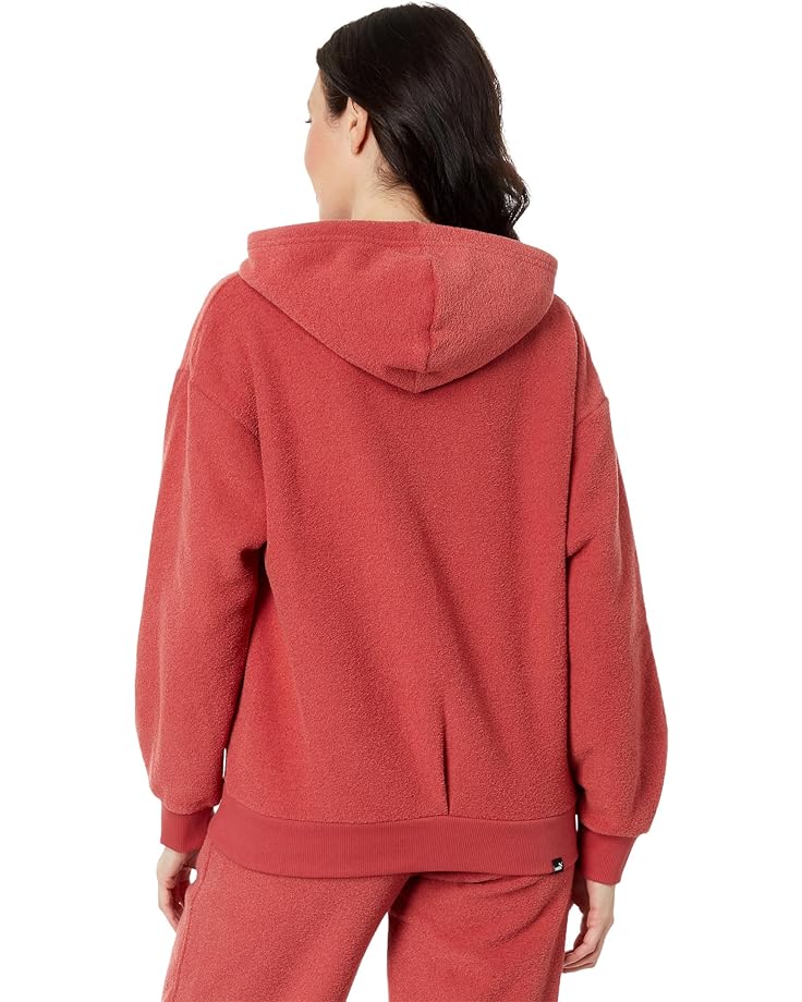 Худи PUMA Her Winterized Full Zip Hoodie, цвет Astro Red цена и фото