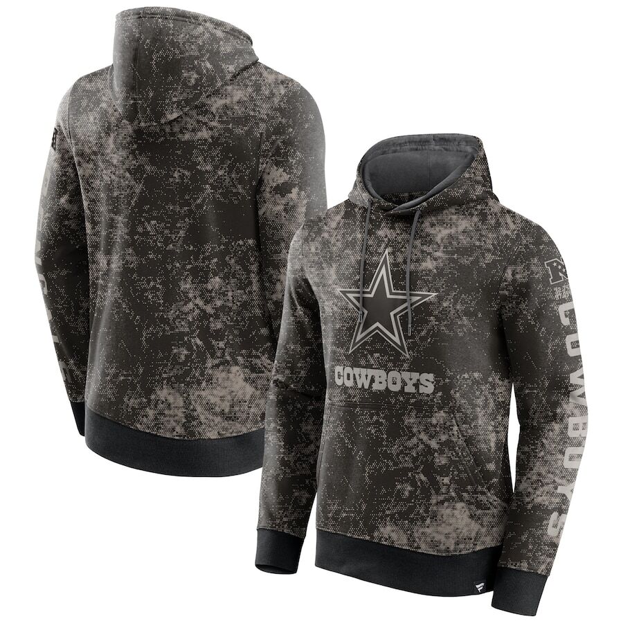 

Пуловер с капюшоном Fanatics Branded Dallas Cowboys, черный
