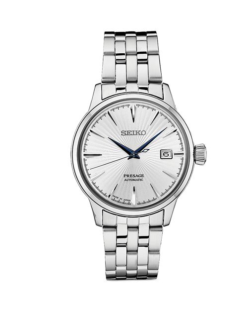 Часы Seiko Presage, 40,5 мм Seiko Watch, цвет Silver