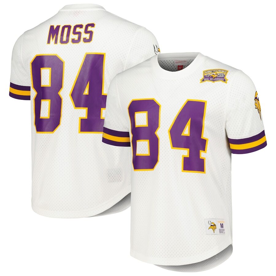 

Футболка с коротким рукавом Mitchell & Ness Minnesota Vikings, белый