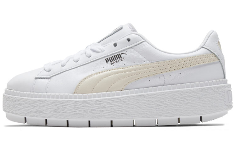 

Женские туфли Puma Platform Trace Skate Белый/Бежевый