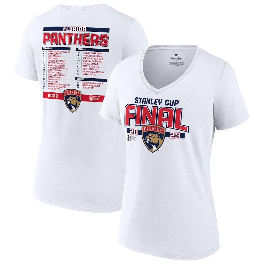 

Футболка с коротким рукавом Fanatics Branded Florida Panthers, белый