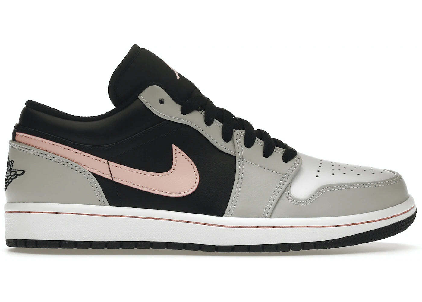 

Кроссовки Jordan 1 Low, Черный,Серый,Розовый