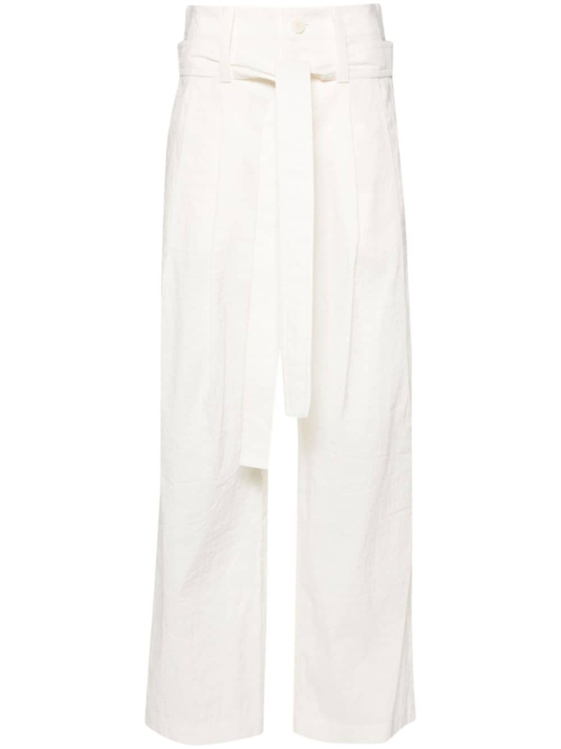 

Issey Miyake прямые брюки Shaped Membrane, белый