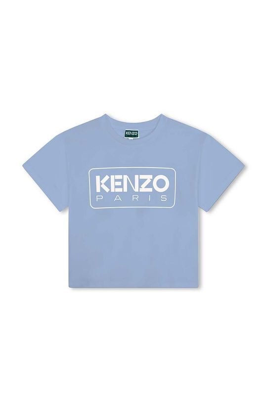 

Детская хлопковая футболка Kenzo Kids Kenzo kids, синий