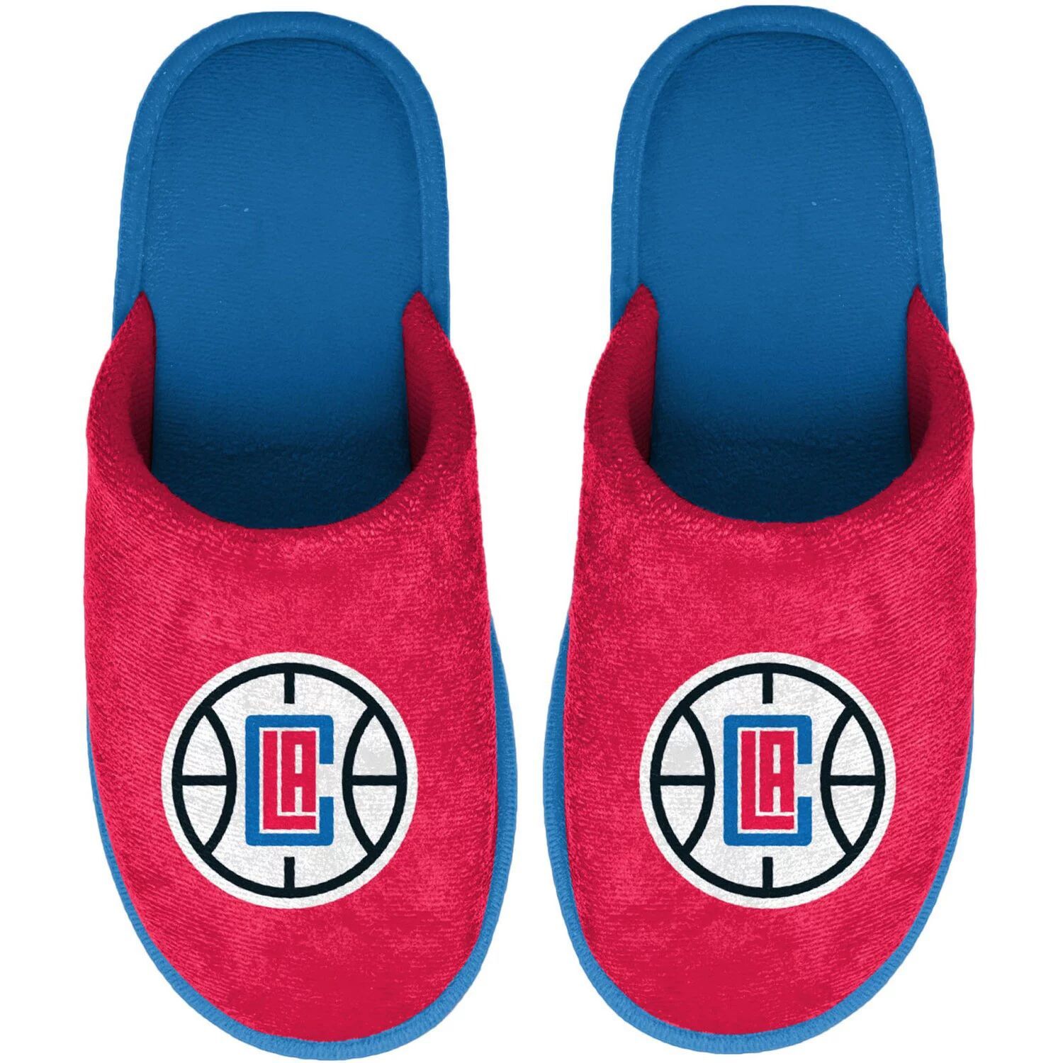 

Молодежные красные тапочки FOCO LA Clippers с большим логотипом Unbranded