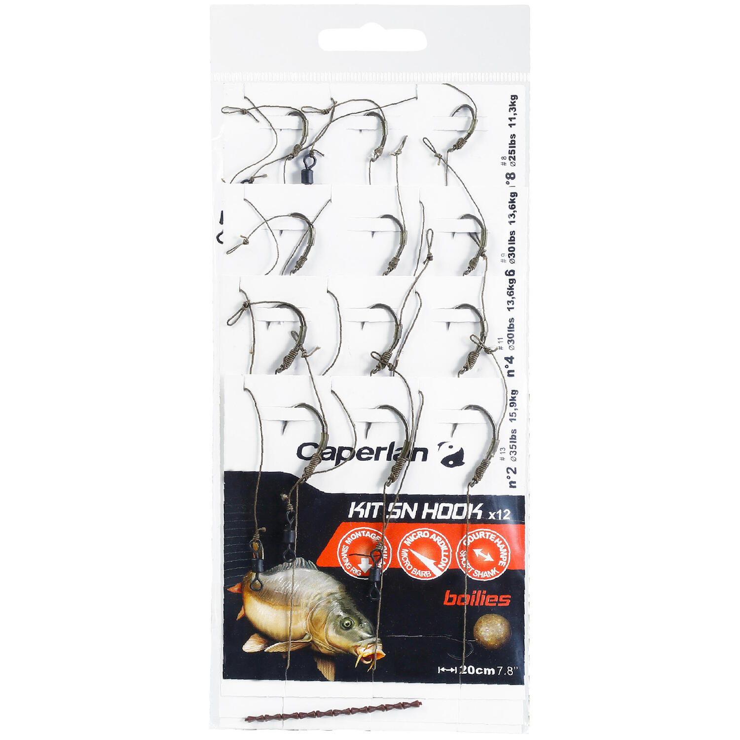 

Комплект оснастки Kit SN Hook Easy Carp ловля карпа CAPERLAN