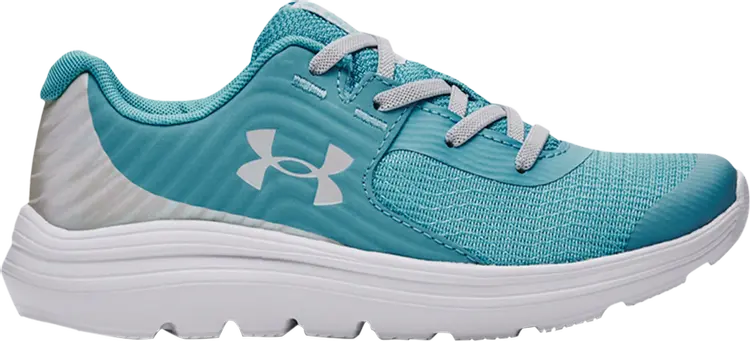 

Кроссовки Under Armour Outhustle Print PS Glacier Blue, синий
