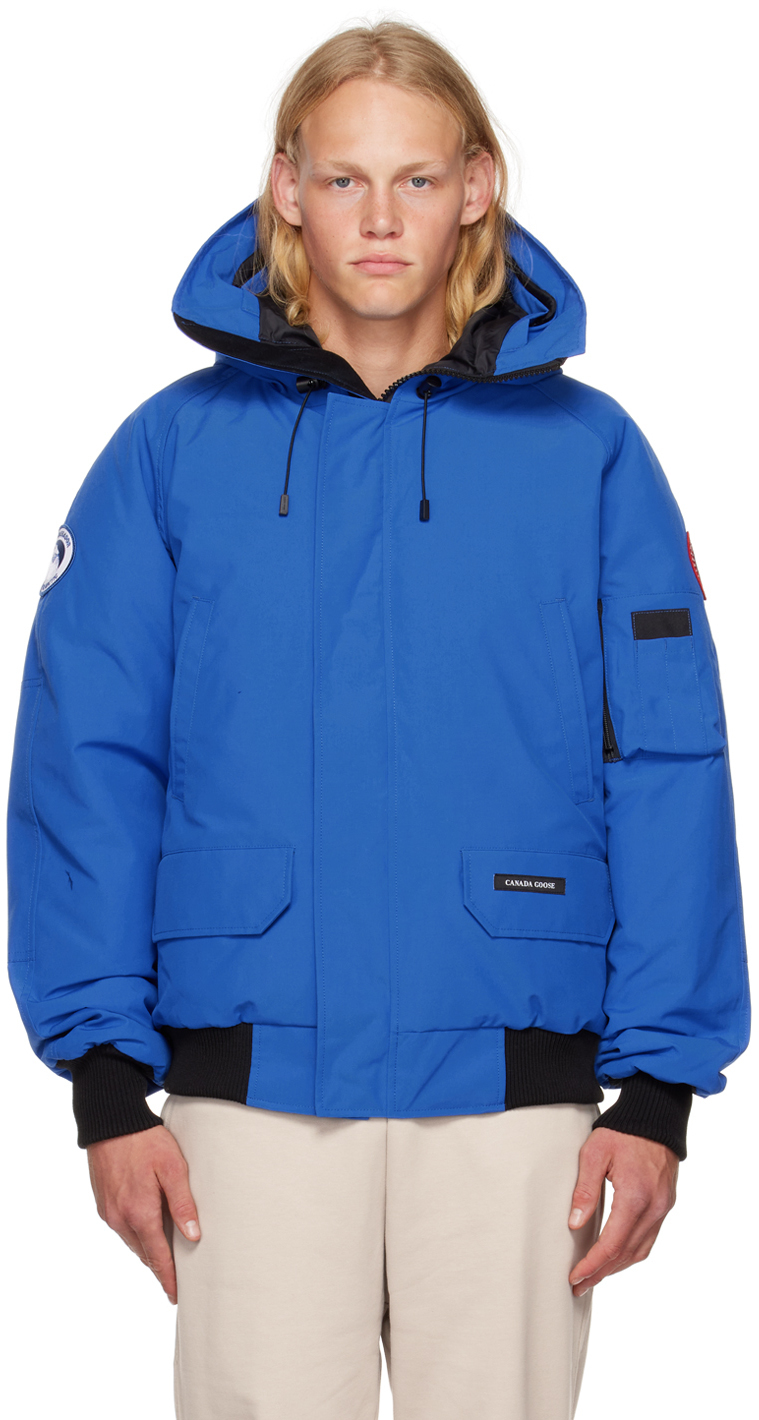 

Синий - Пуховой бомбер Chilliwack Canada Goose