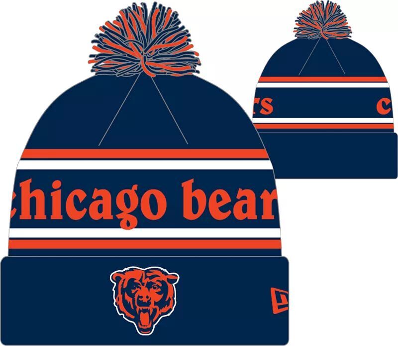 

Вязаная шапка New Era Youth Chicago Bears Bear Marquee