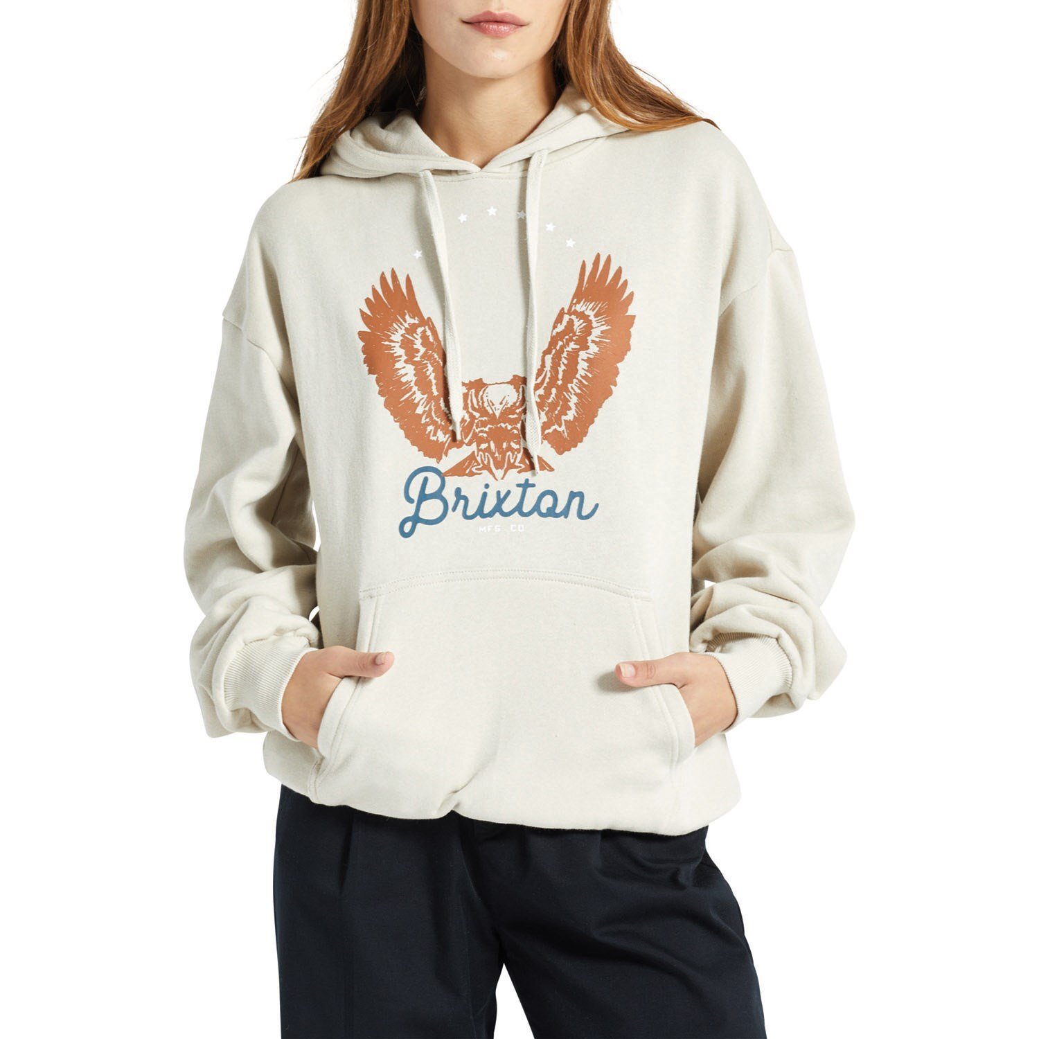 

Толстовка Brixton Freebird, бежевый
