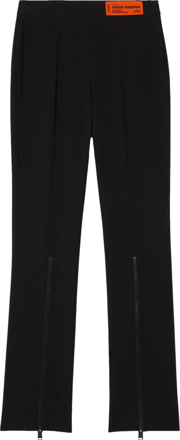 

Брюки Heron Preston Gabardine Stretch Zip Pants 'Black', черный