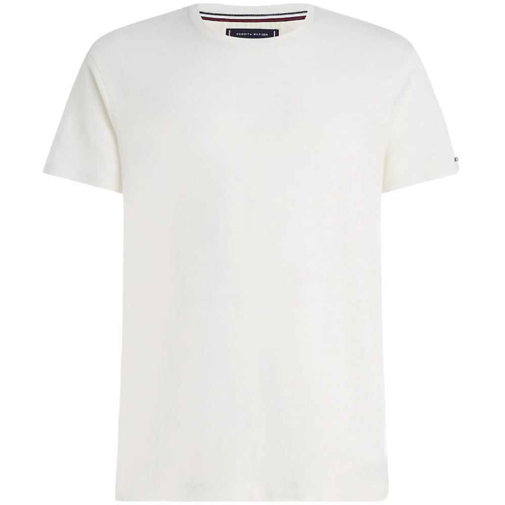 

Футболка Tommy Hilfiger Solid Linen, светло-бежевый