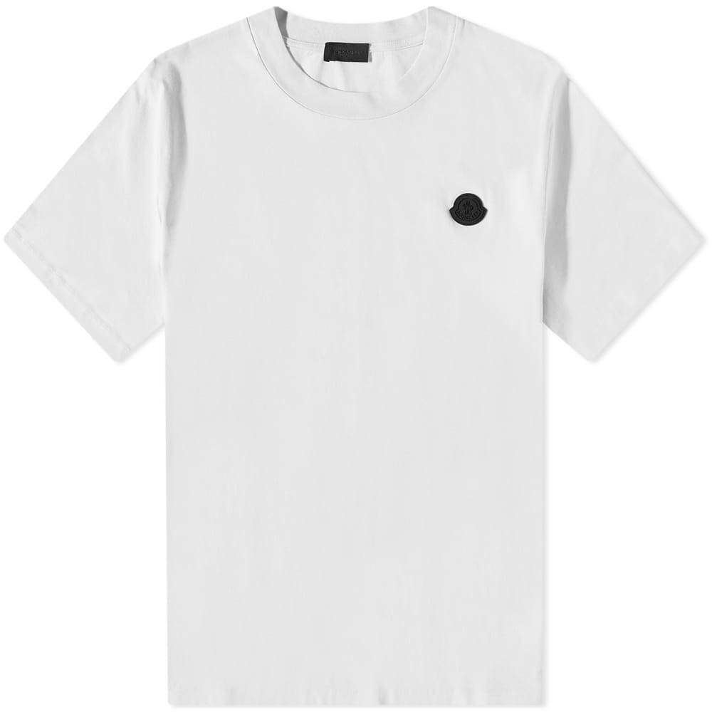 

Футболка Moncler Rubber Patch Logo Tee, Белый