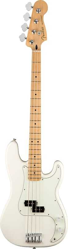 

Бас-гитара Fender Player Precision Bass Polar White с кленовой накладкой