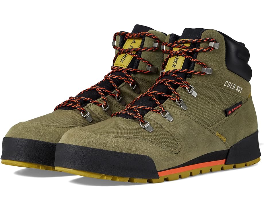 Походные ботинки Adidas Terrex Snowpitch COLD.RDY Hiking Shoes, цвет Focus Olive/Black/Pulse Olive