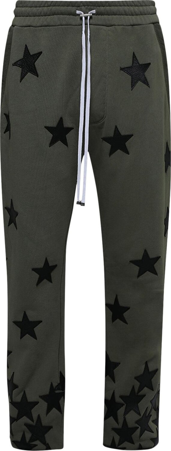 

Спортивные брюки Amiri Chemist Star Sweatpants 'Military Green', зеленый