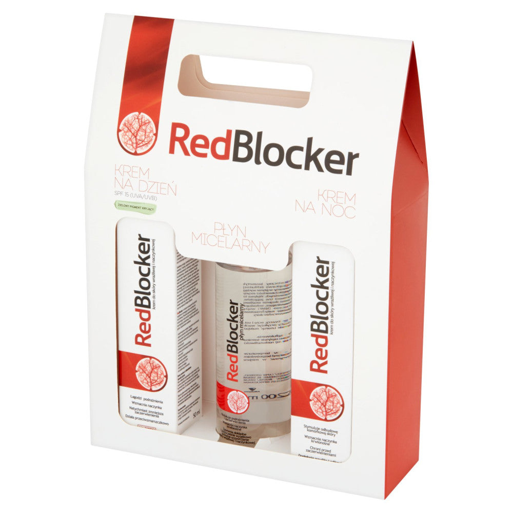 RedBlocker Набор дневной крем 50мл + ночной крем 50мл + мицеллярная жидкость 200мл