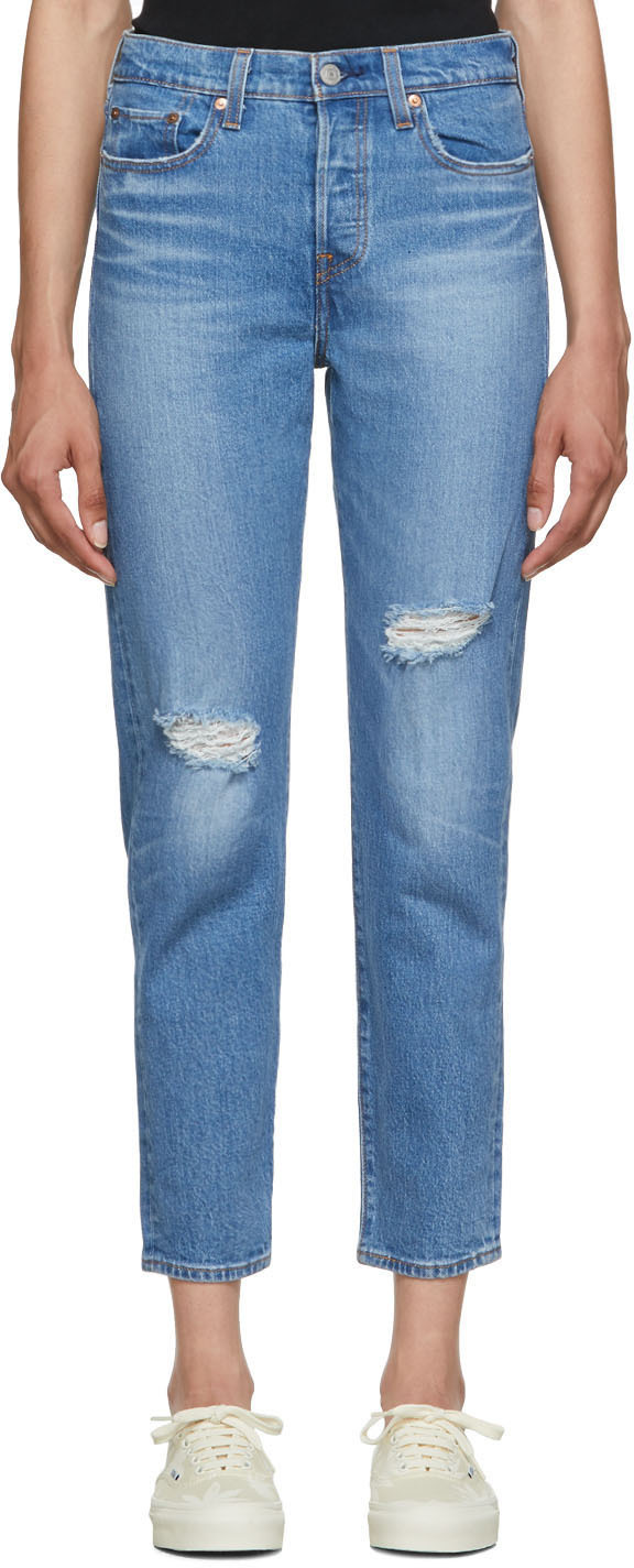 

Синие джинсы на танкетке Icon Fit Levi's