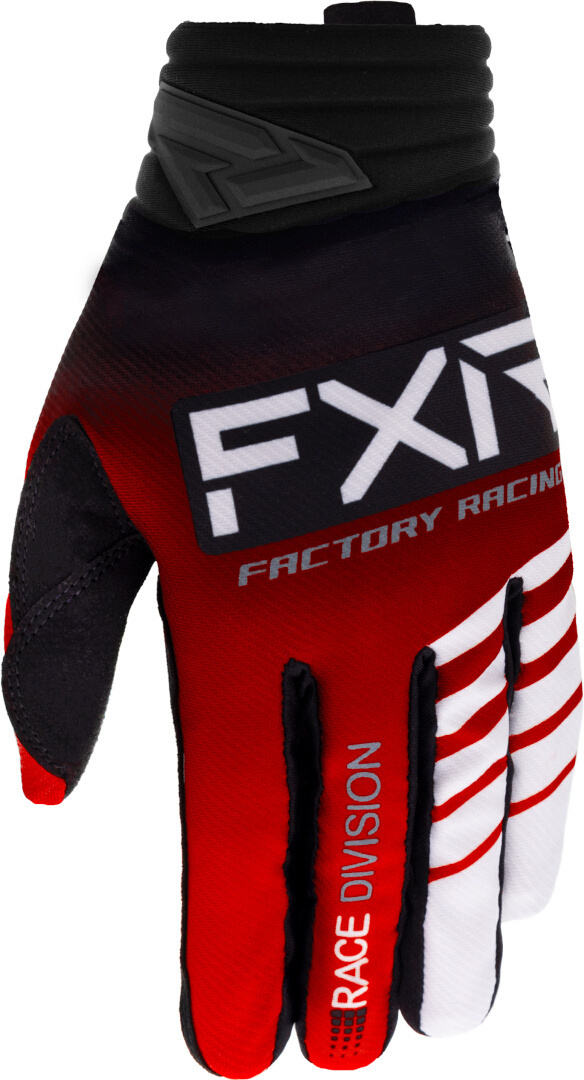 Перчатки FXR Prime 2023 для мотокросса, черный/красный перчатки fxr prime 2023 для мотокросса черный серый красный