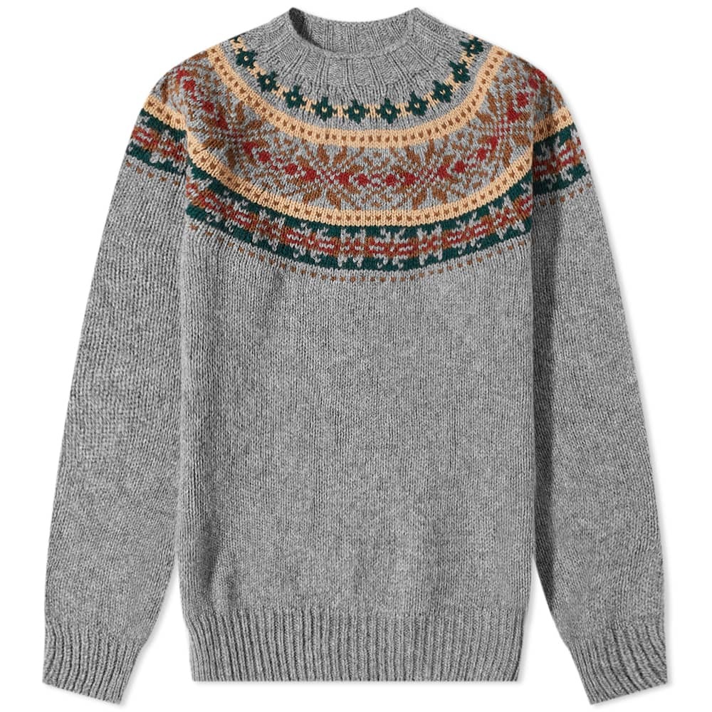 

Джемпер Howlin' Fragments of Light Fair Isle Crew Knit, Серый