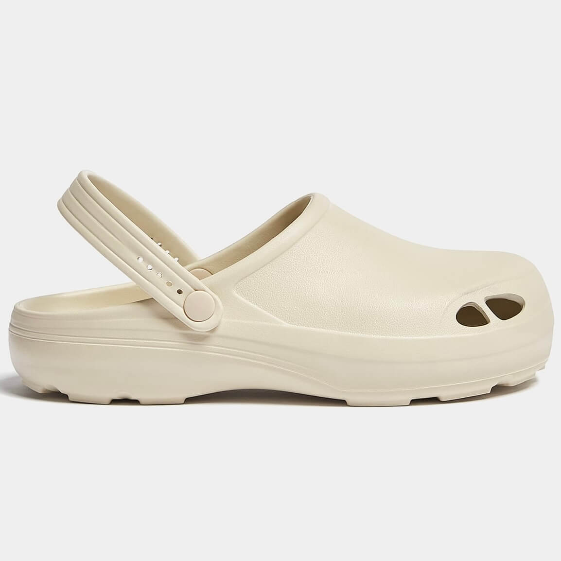 

Сабо Pull&Bear Rubberised, экрю