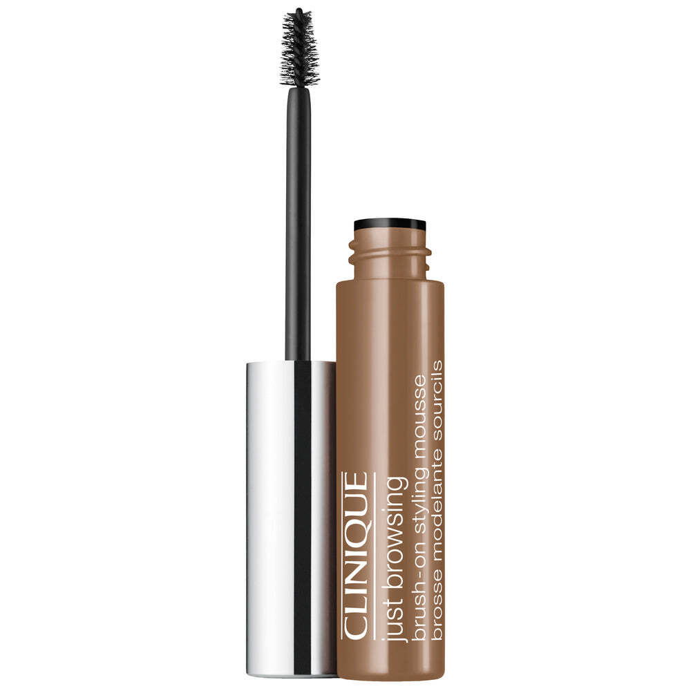 

Clinique Just Browsing Brush-On Styling Mousse цветной гель для макияжа бровей 02 Светло-коричневый 2мл