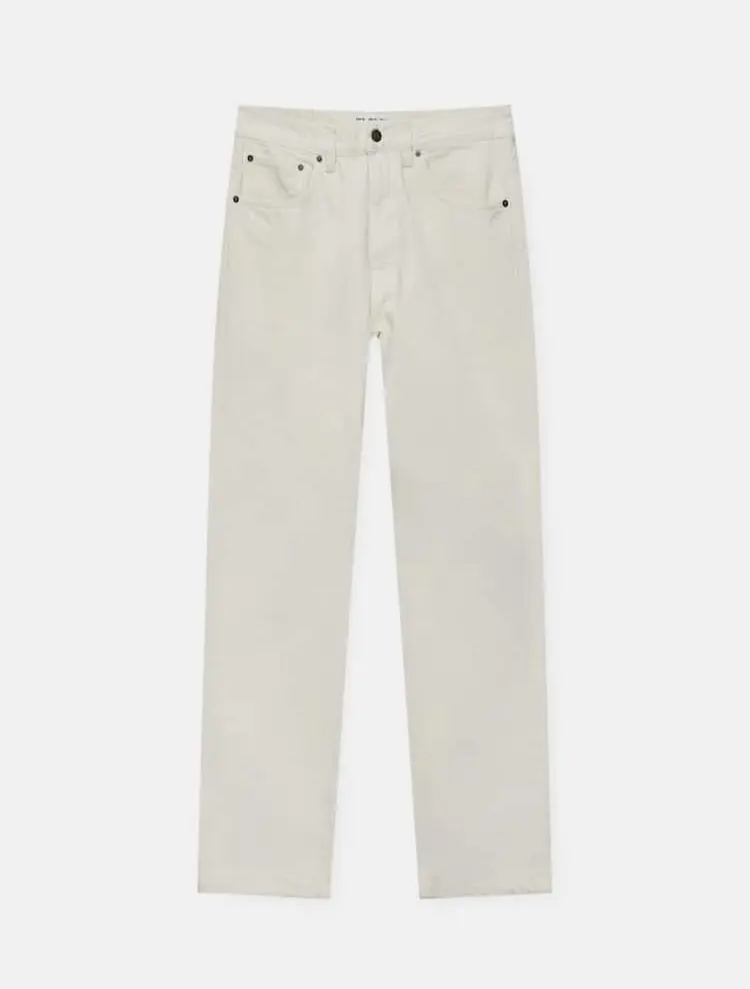 

Джинсы Pull&Bear Basic Standard-fit, кремовый