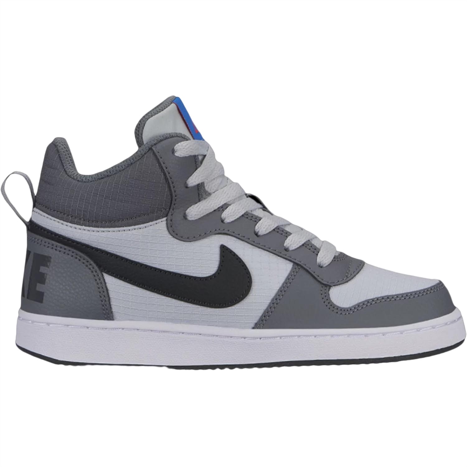 цена Кроссовки Nike Court Borough Mid GS, серый