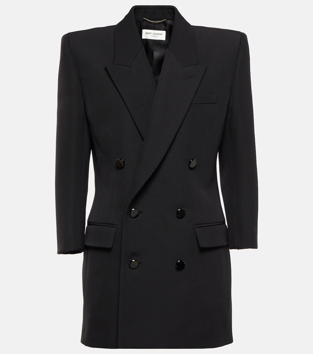 

Мини-платье с блейзером Grain de Poudre SAINT LAURENT, черный