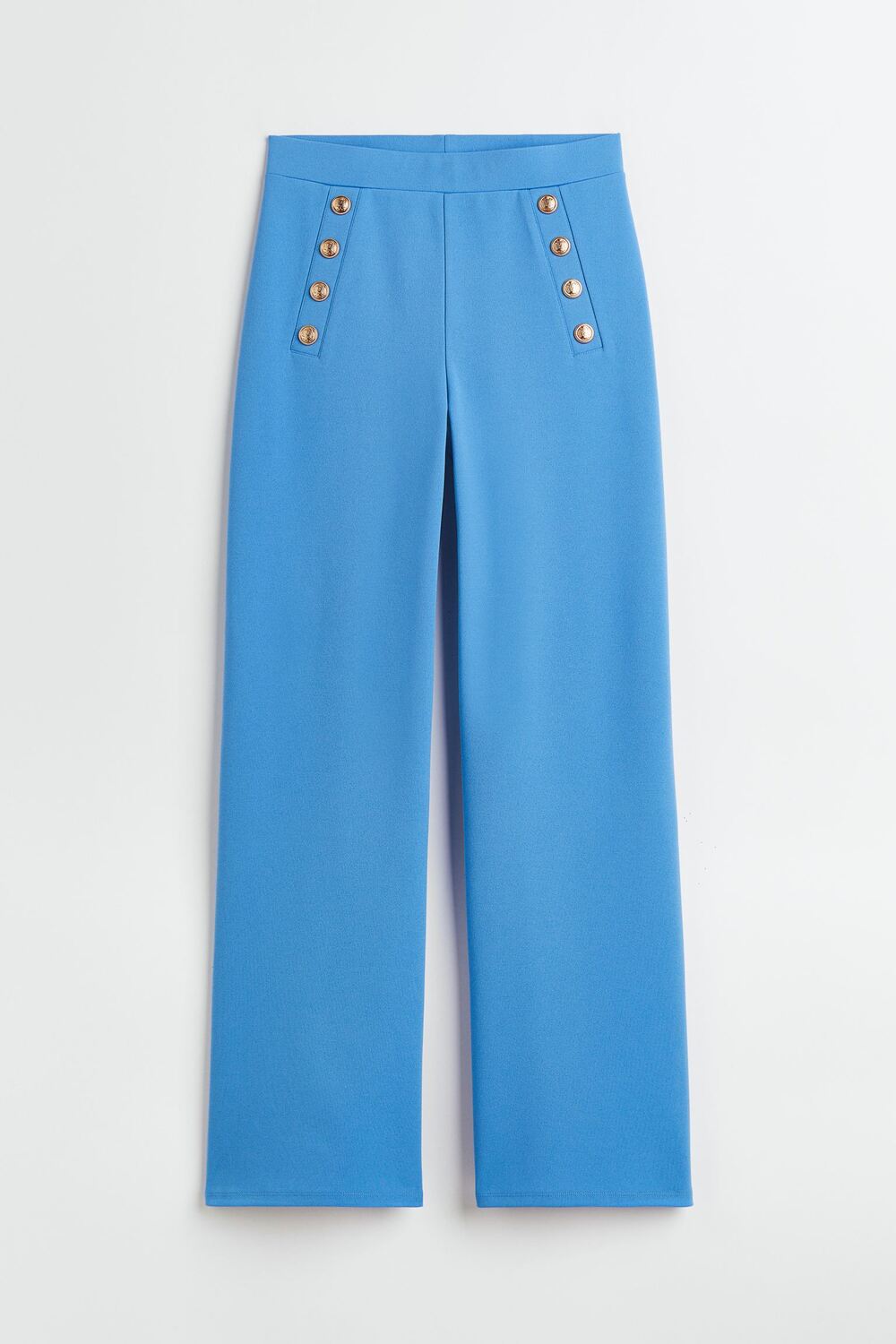

Брюки H&M Button-front, синий