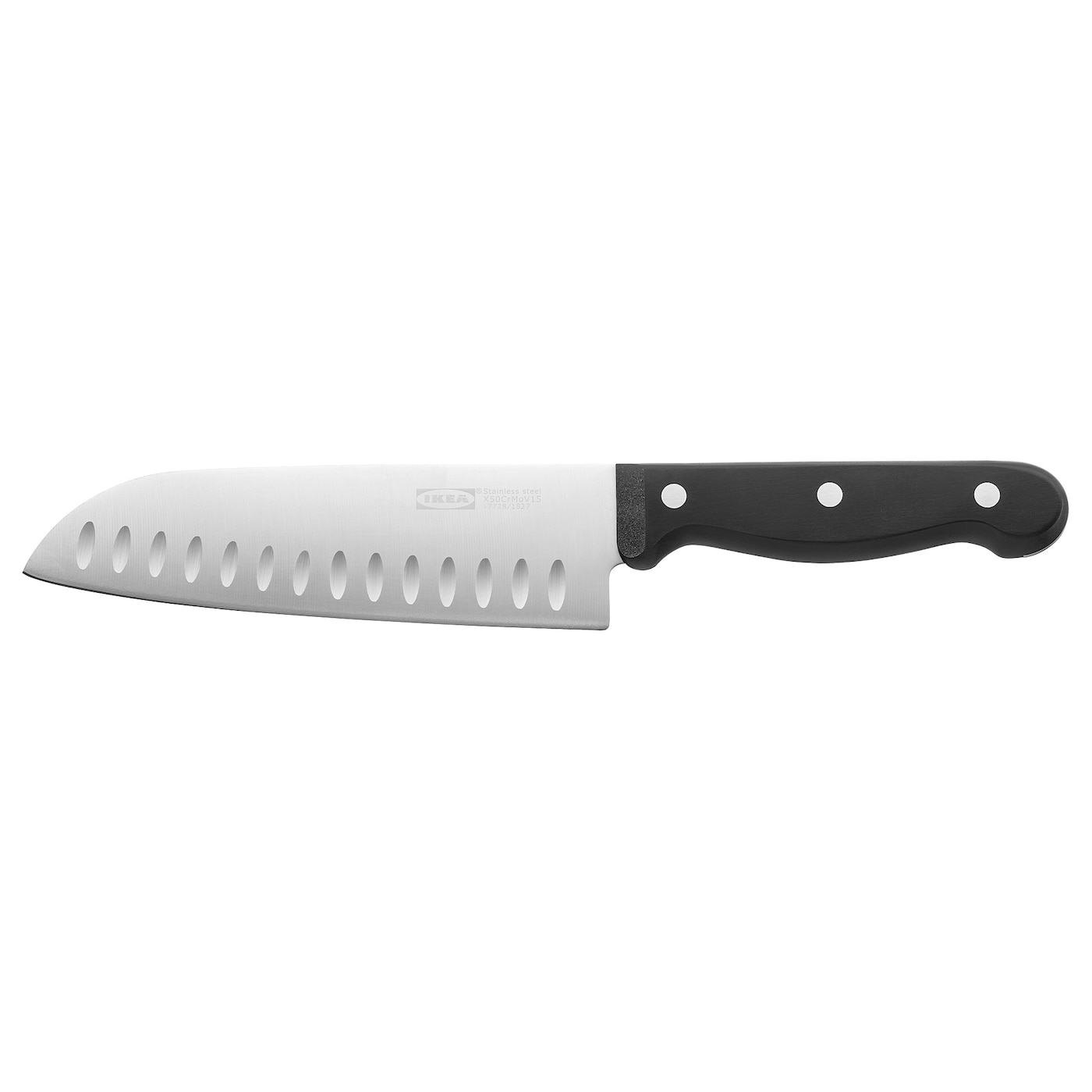VARDAGEN Нож для овощей, темно-серый, 16 см IKEA