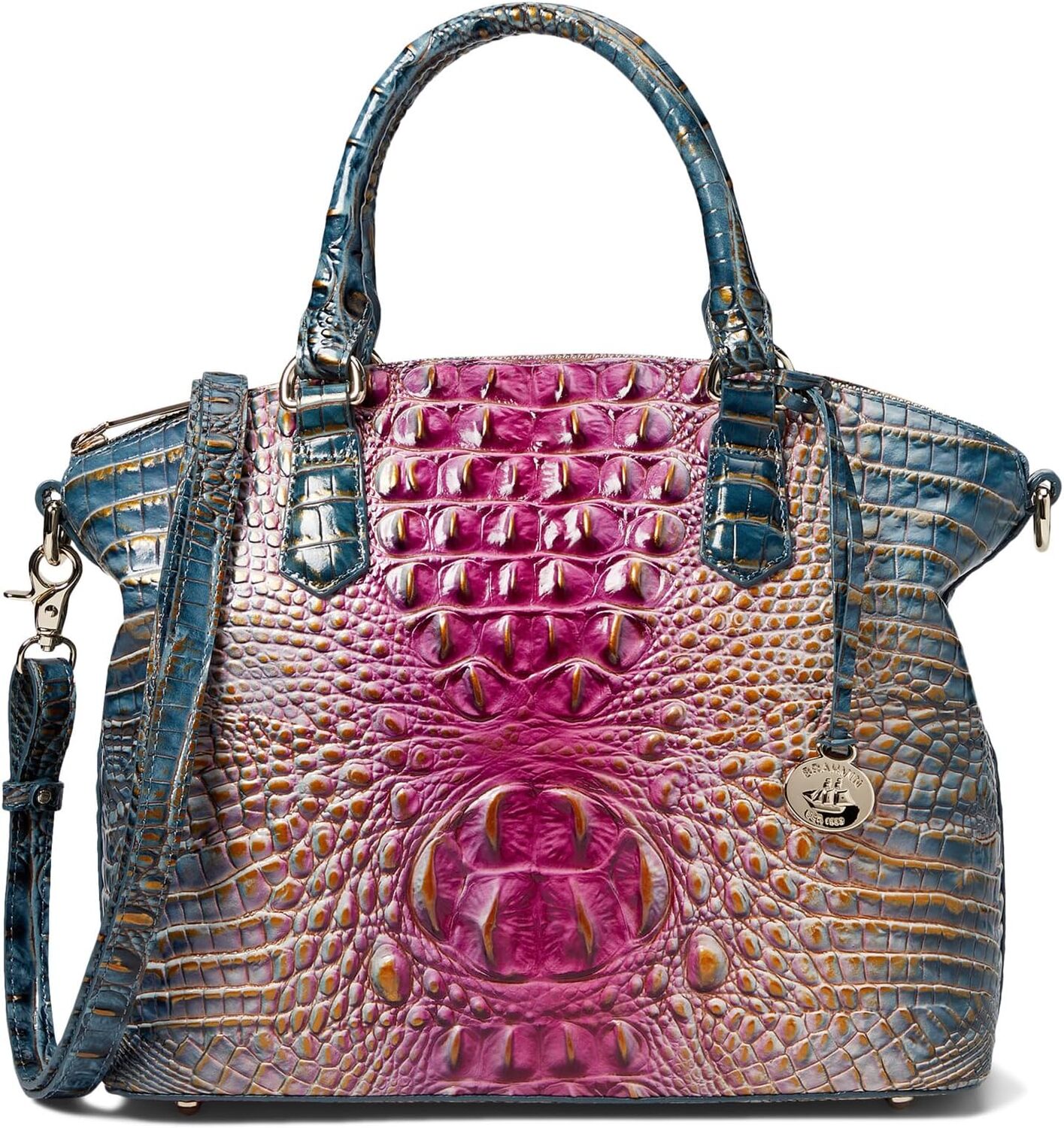 

Сумка Melbourne Duxbury с эффектом омбре Brahmin, цвет Violet Quartz