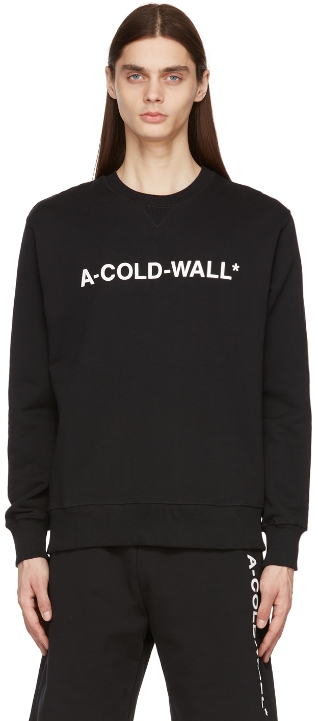 

Черный свитшот с логотипом Essential A-COLD-WALL*