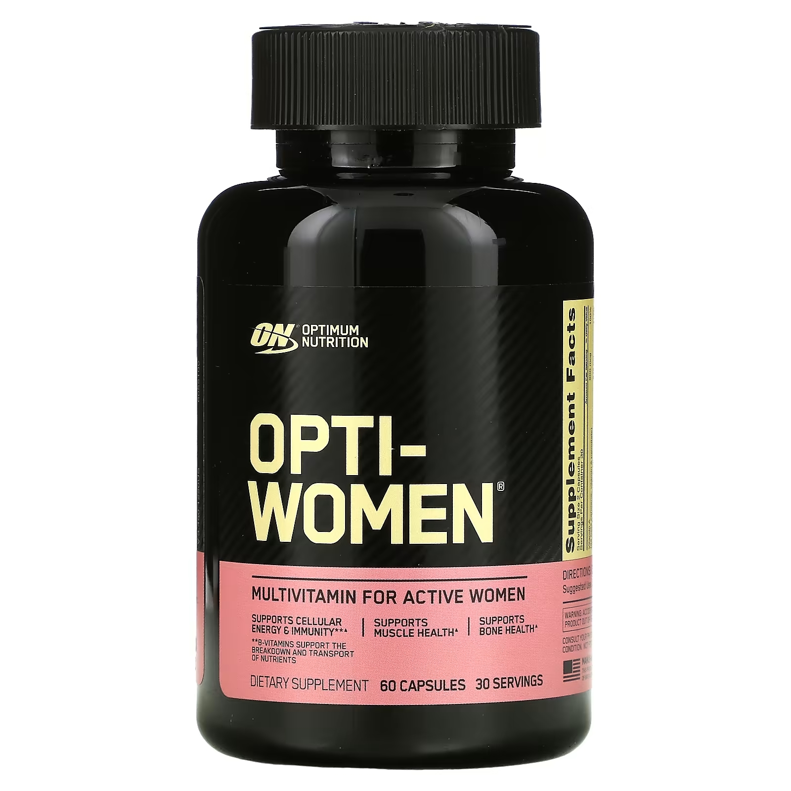 Optimum Nutrition Opti-Women, 60 капсул optimum nutrition opti women multivitamin 120 capsules