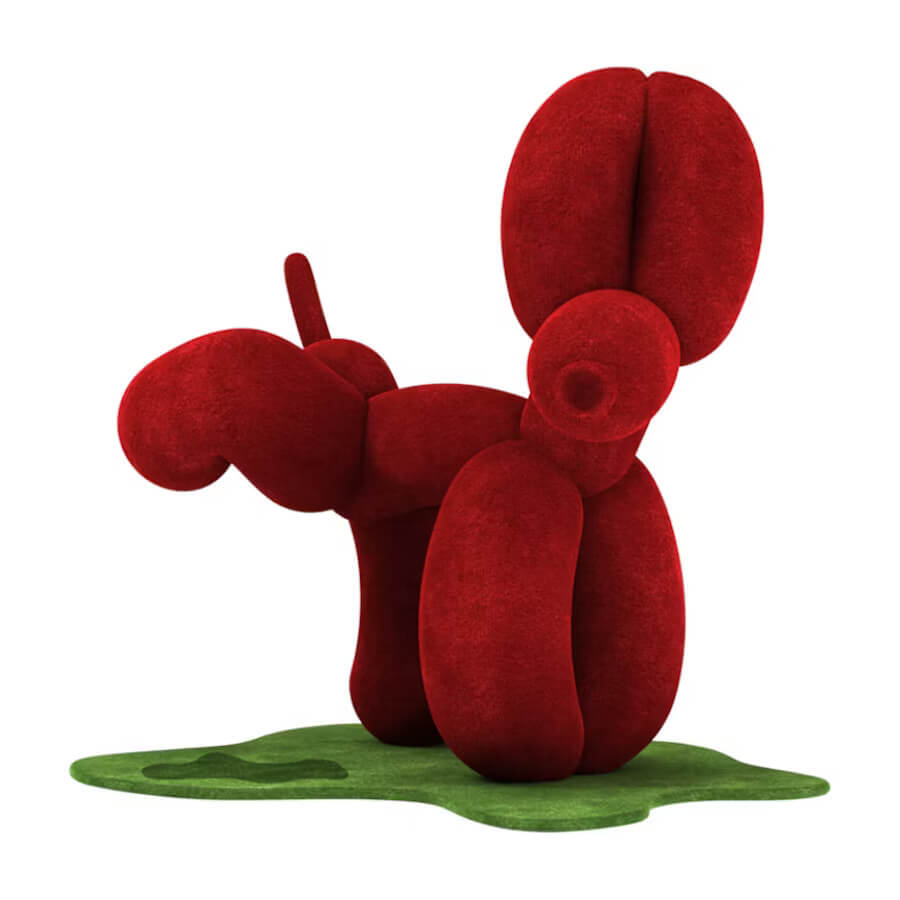 

Фигурка Whatshisname Peepek Flocked Edition, красный/зеленый