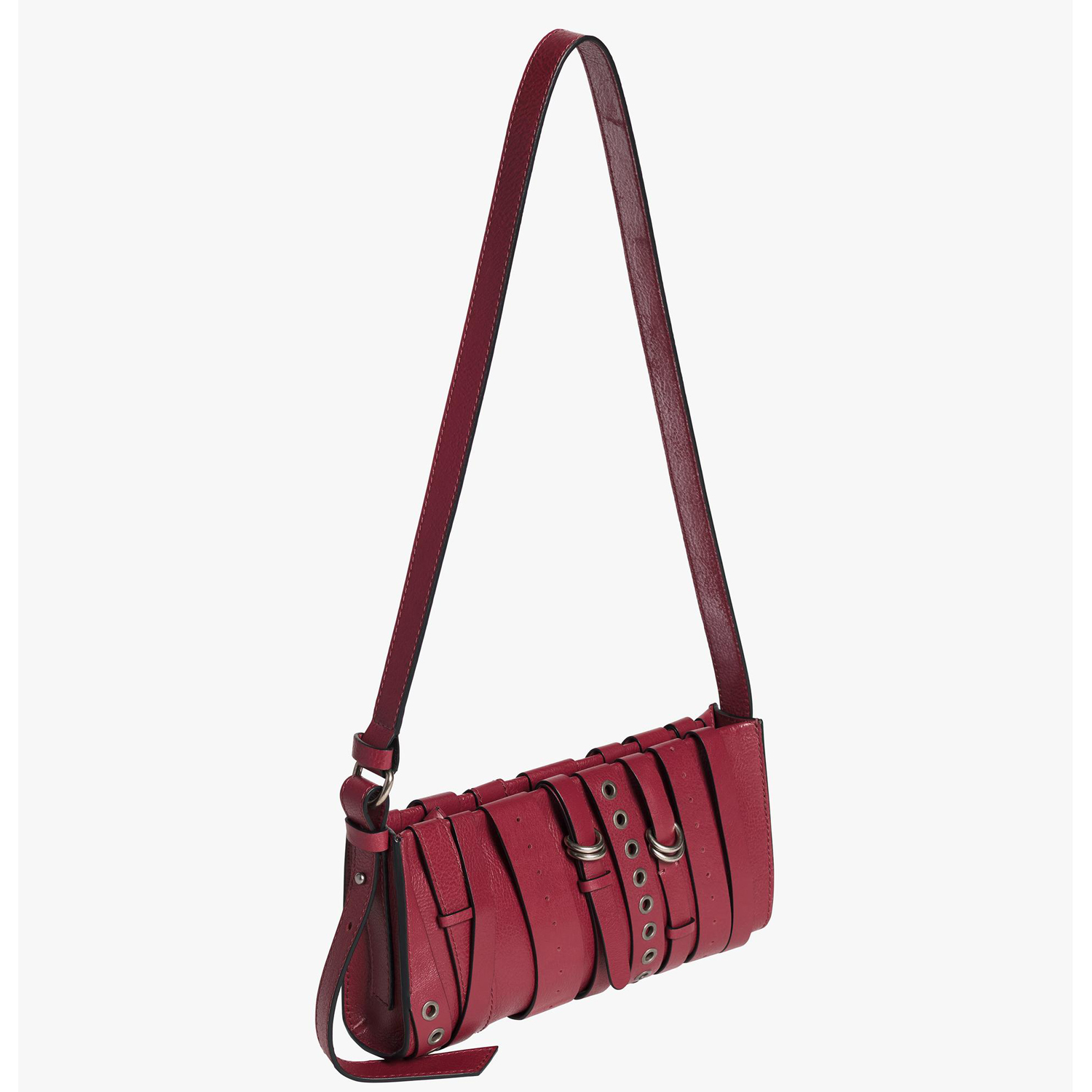 Сумка Zara LTHR 12, бордово-красный сумка кожаная через плечо lmr 2517