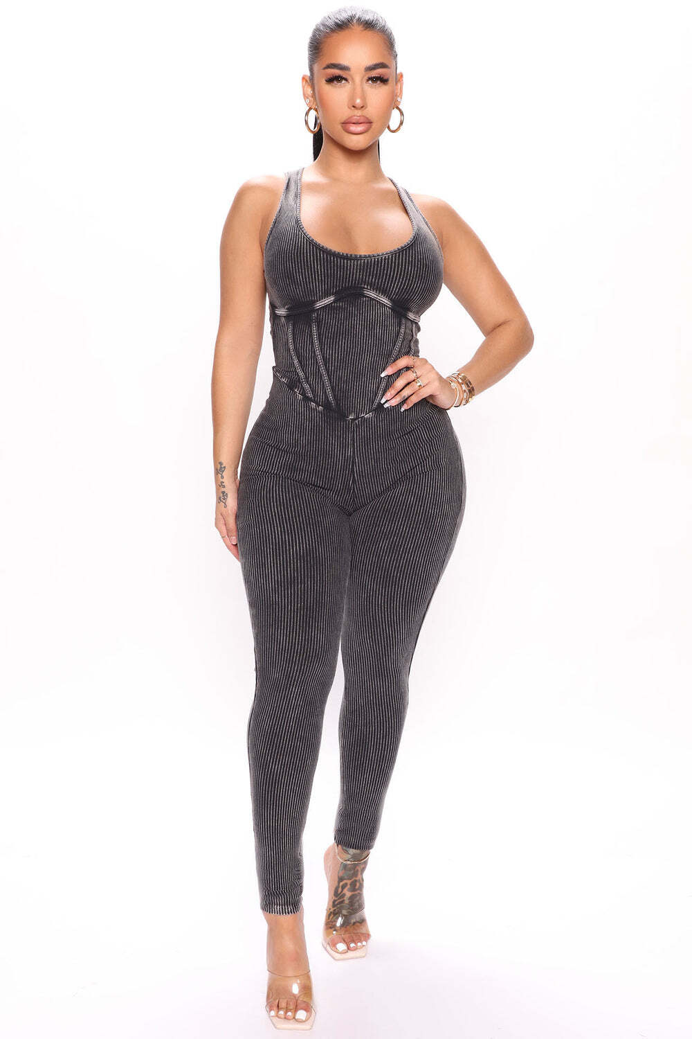 

Комбинезон Fashion Nova GD3022, черный